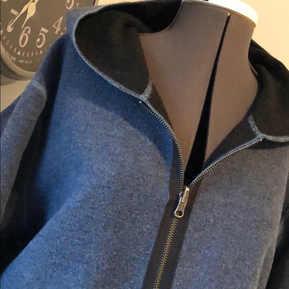 CAbi Jackets & Blazers - CAbi Wool mix sweater hood jacket